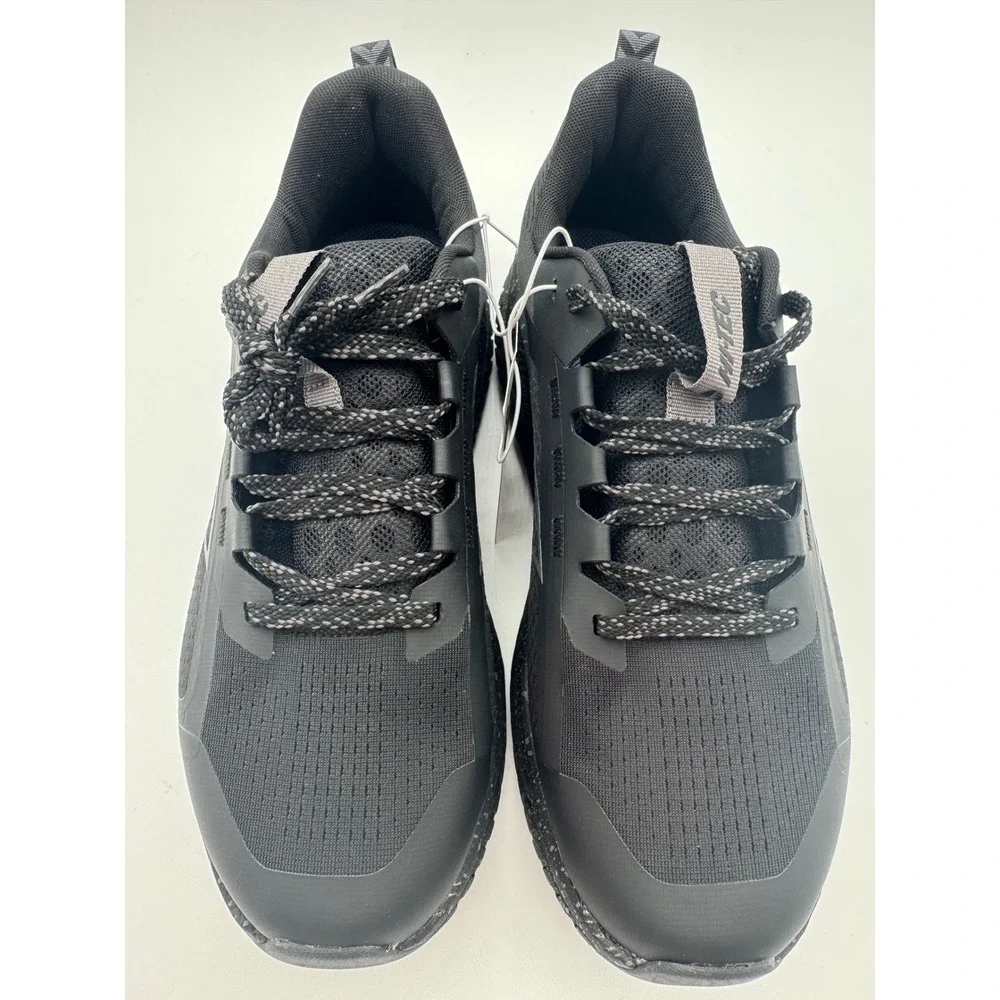 Hi-Tec Men's Running Shoes Size 12 Black Athletic Sneakers Lightweight - Picture 4 of 6